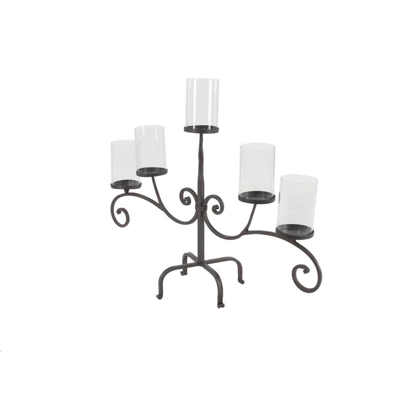 Black Iron Country Cottage Candelabra 21 x 36 x 13
