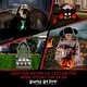 preview thumbnail 5 of 7, Haunted Hill Farm 6-Ft. Scarecrow Witch, Indoor/Covered Outdoor Halloween Decoration, LED Multi Eyes, Poseable, , Helena