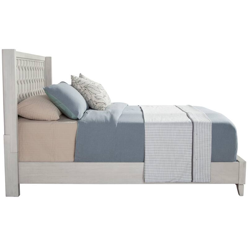 Origins by Alpine Denver Panel Bed, White - Queen