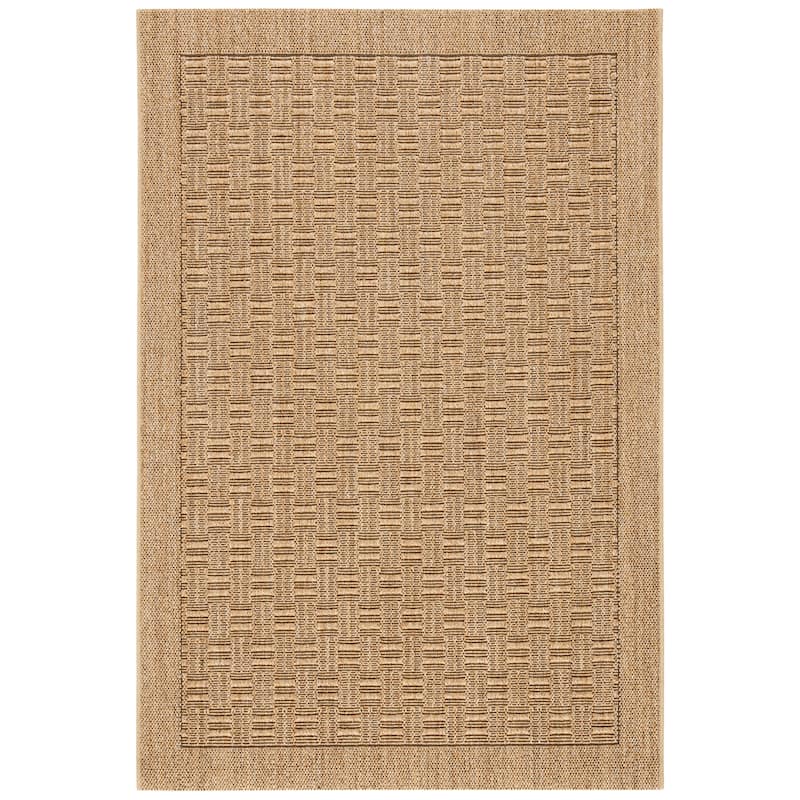 SAFAVIEH, Palm Beach Zettie Modern Sisal Rug - 4' x 6' - Natural
