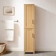 preview thumbnail 2 of 30, Crosley Savannah Linen Storage Cabinet