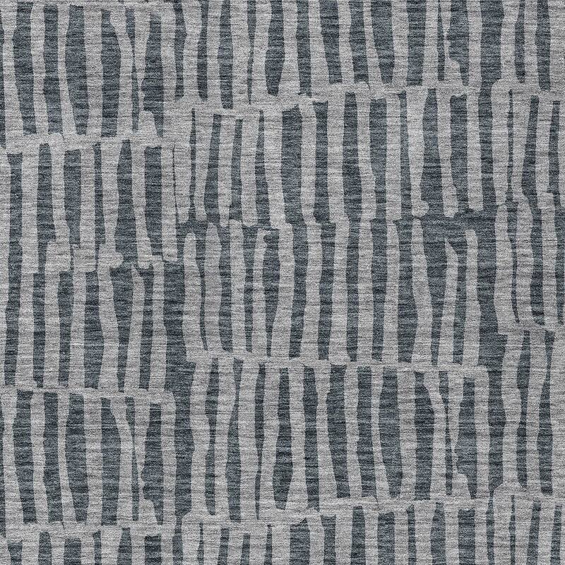 HomeRoots Striped Transitional Rectangle Outdoor Rug