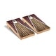 preview thumbnail 1 of 3, Texas State Bobcats Triangle Cornhole Board Set