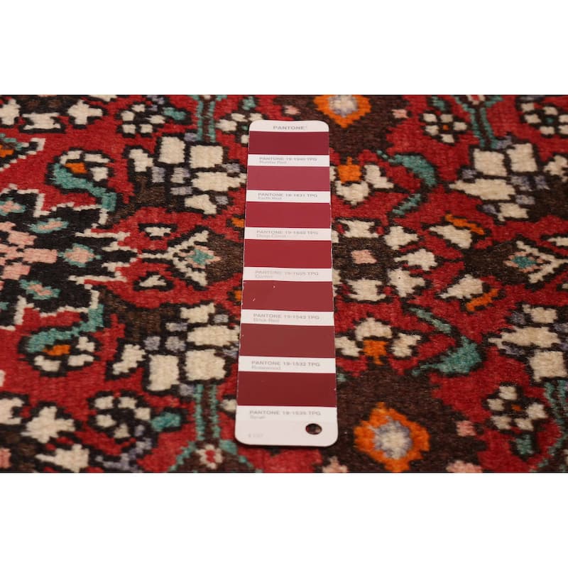 ECARPETGALLERY Hand-knotted Andelz Red Wool Rug - 2'10 x 6'9