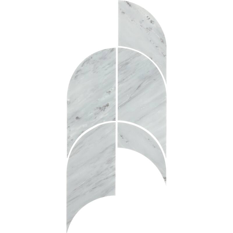 Daltile Gamma Natural Stone Archway Wall and Floor Mosaic Tile (Set of 5)