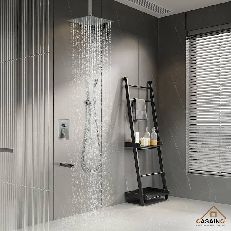 3-Function 12-In Wall Mounted Shower System