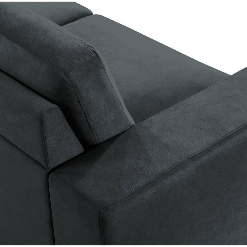 Yvonne 79" Modern Sofa Loveseat, Upholstered Couch with Removable Cushions