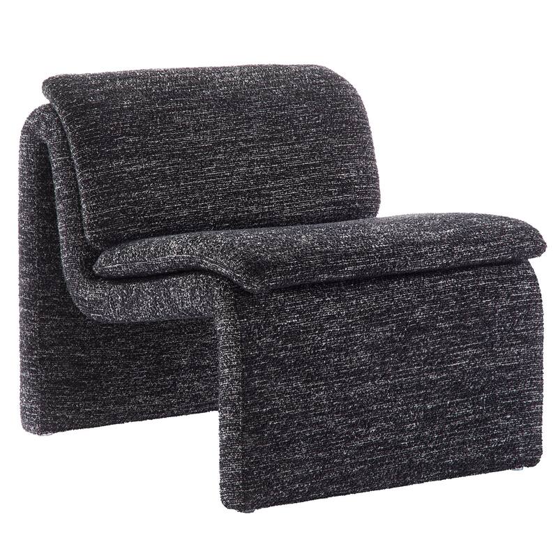 Lume Boucle Upholstered Armless Accent Chair