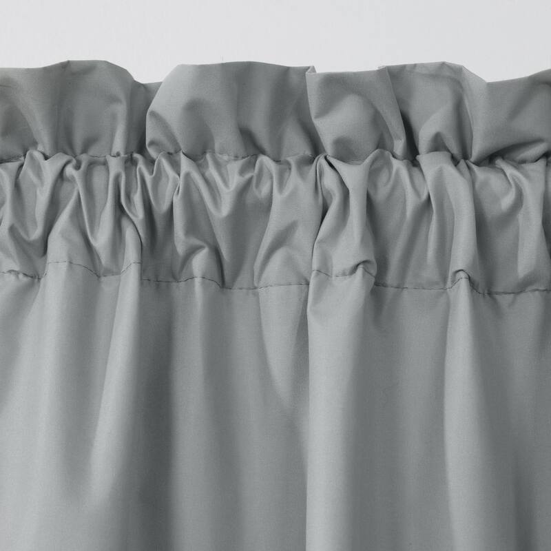 ThermaLogic Prescott Insulated Room Darkening Solid Curtain Panel Pair