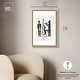preview thumbnail 48 of 60, Bebop I Black Art Canvas Print by Art Remedy