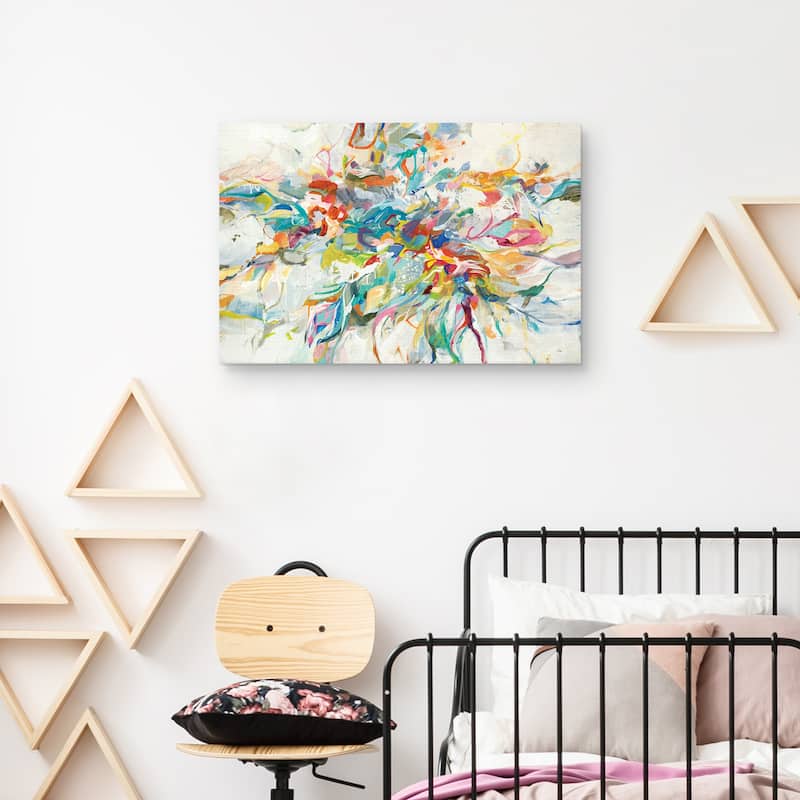 Carnival Time II by Lisa Ridgers Canvas Art Print