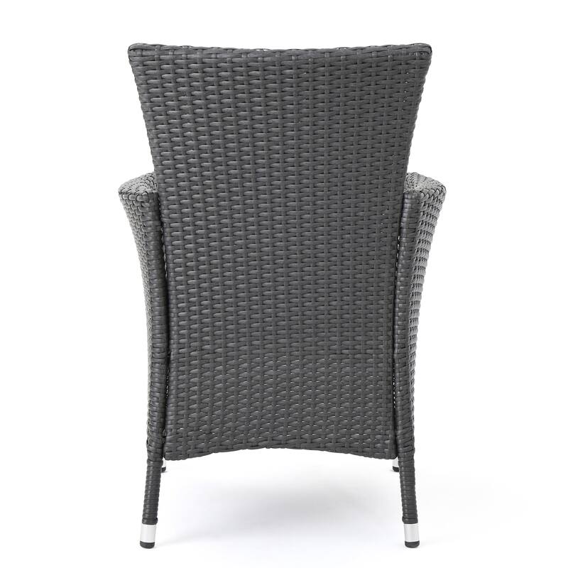 Christopher Knight Home Malta Wicker Patio Armchairs (Set of 2)