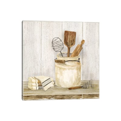 iCanvas "Vintage Kitchen I" by Tara Reed Canvas Print