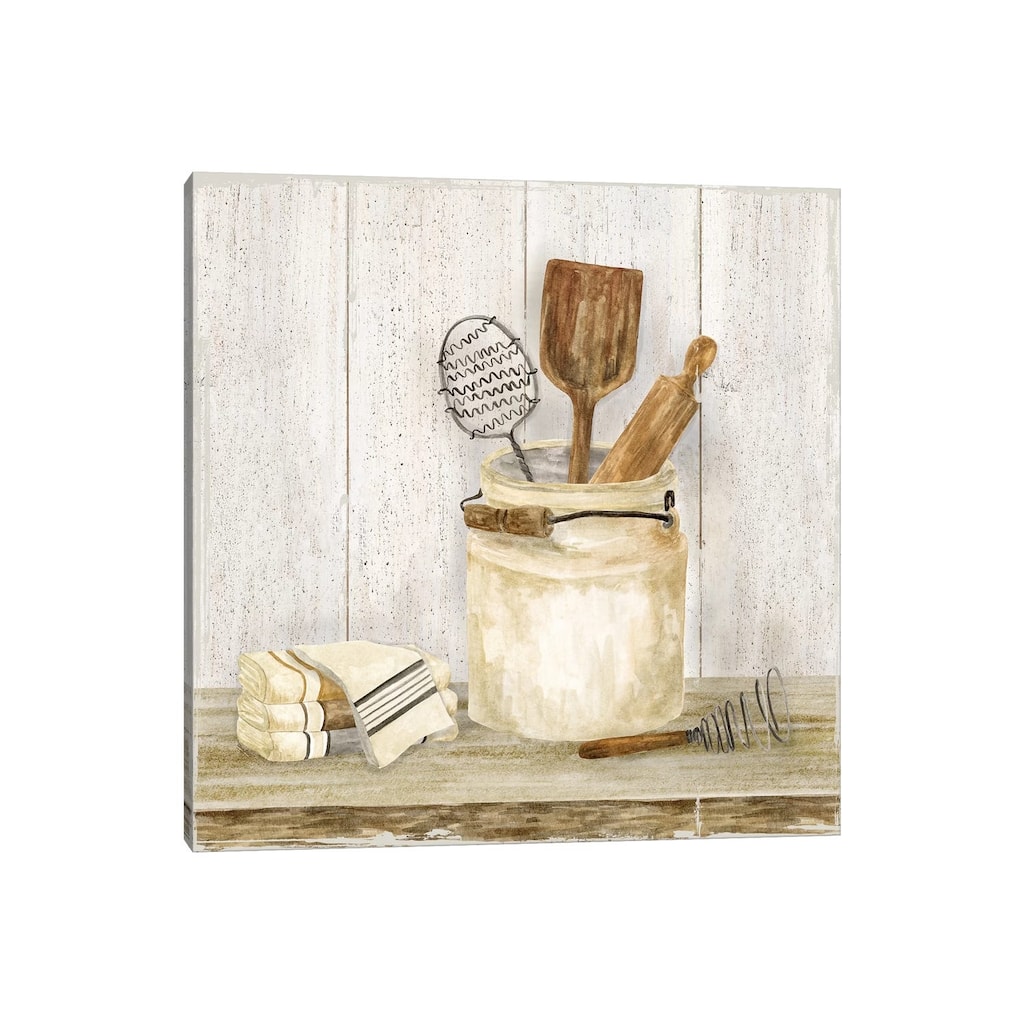 iCanvas "Vintage Kitchen I" by Tara Reed Canvas Print