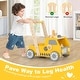 preview thumbnail 4 of 8, Costway 2-In-1 Montessori Wooden Baby Walker with Learning Activities - See Details
