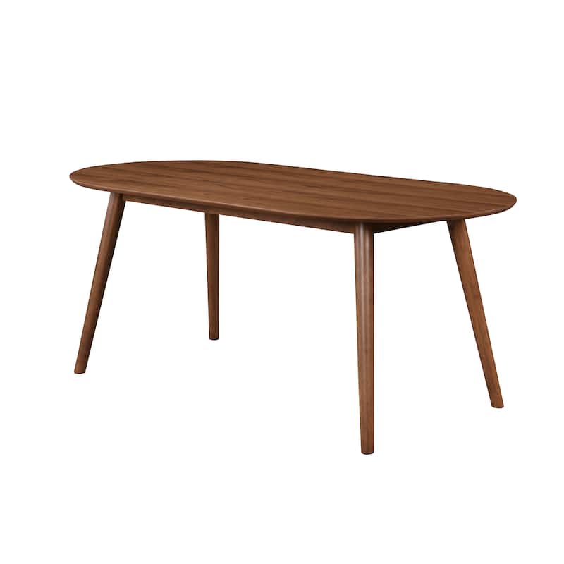 Connor - Natural Finished Rectangular Dining Table - Walnut