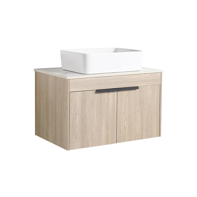Topcraft Wall Mounted Bathroom Vanity with Sink