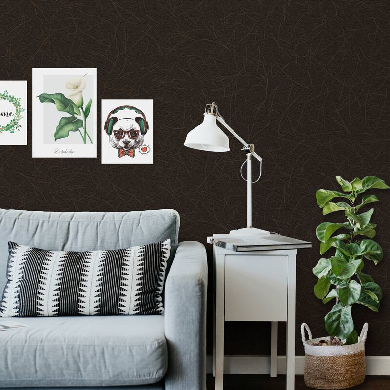 SUSSEXHOME Removable Wallpaper-Waterproof, Strippable, Light Resistance & Cleanable Wall Paper Roll-Wallpaper-Scratch
