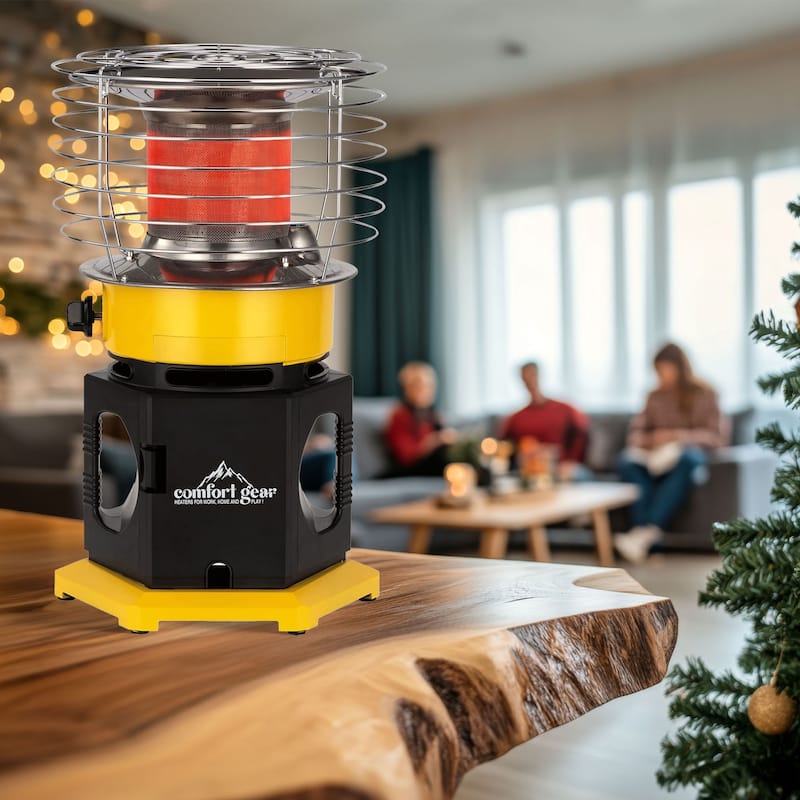 Comfort Gear 360 Degree Propane Space Heater Indoor/Outdoor Portable Radiator - 11.35