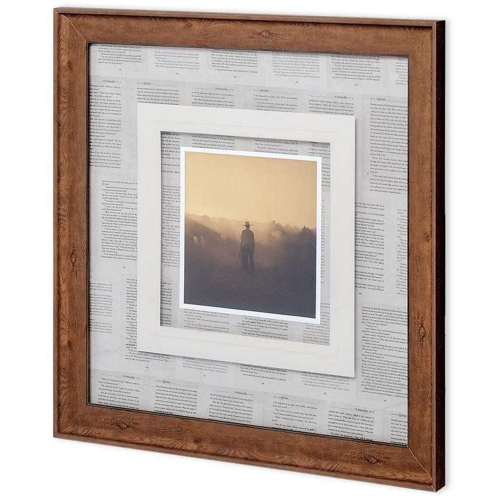 On The Range I - Remuda #5 by Adam Jahiel a Framed Photo Art Print Matted under Glass