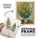 preview thumbnail 113 of 138, Nature Printed Ferns IX -Framed Print w/glass-Cherry Red