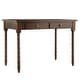 preview thumbnail 27 of 31, Lyndale 2-Drawer Helix Legs Office Desk by iNSPIRE Q Bold Espresso