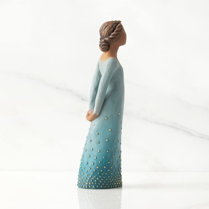 Willow Tree Radiance, 7.5-Inch Sculpted Hand-Painted Darker Skin Figure