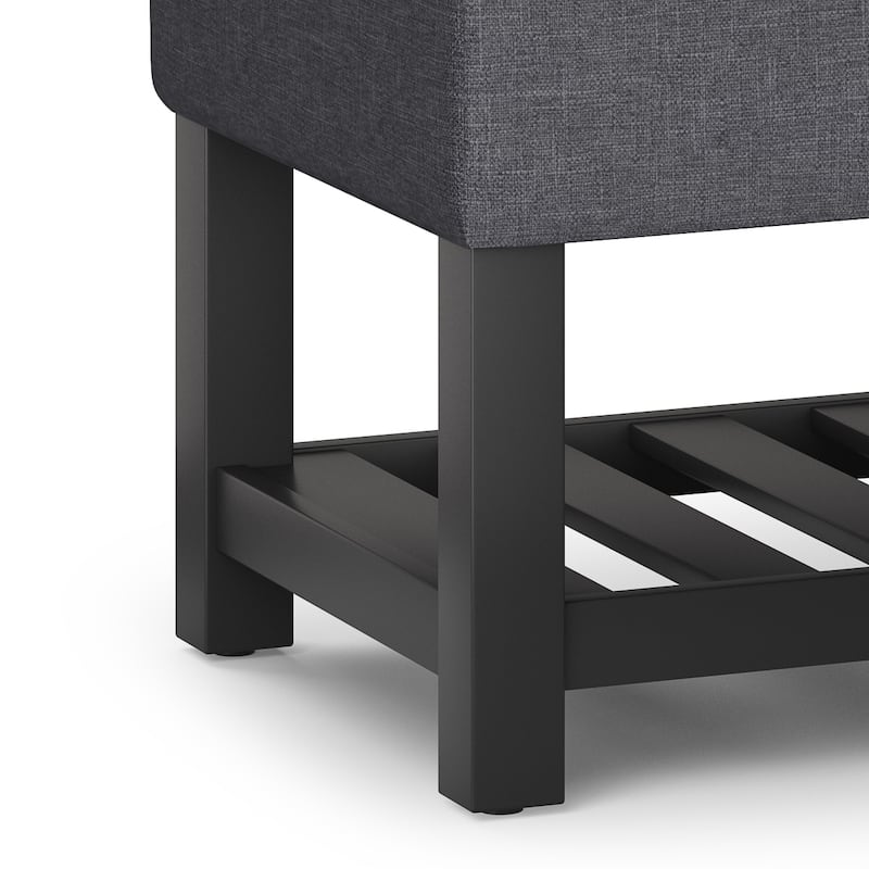 WYNDENHALL Essex 44 inch Wide Transitional Rectangle Ottoman Bench