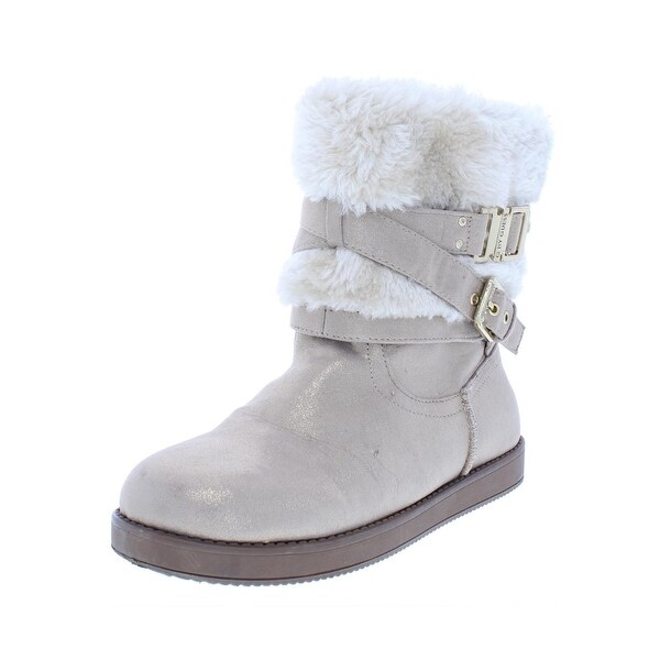 Shop G By Guess Womens Azzie Casual Boots Faux Suede Ankle Ships