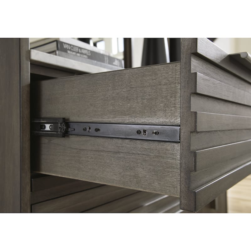 Signature Design by Ashley Arkenton Brown/White Chest of Drawers