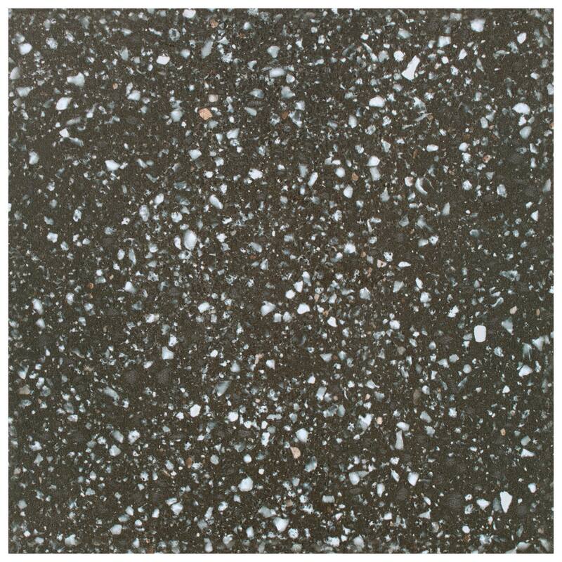 Merola Tile Arive 7.86" x 7.86" Grafito Ceramic Floor and Wall Tile