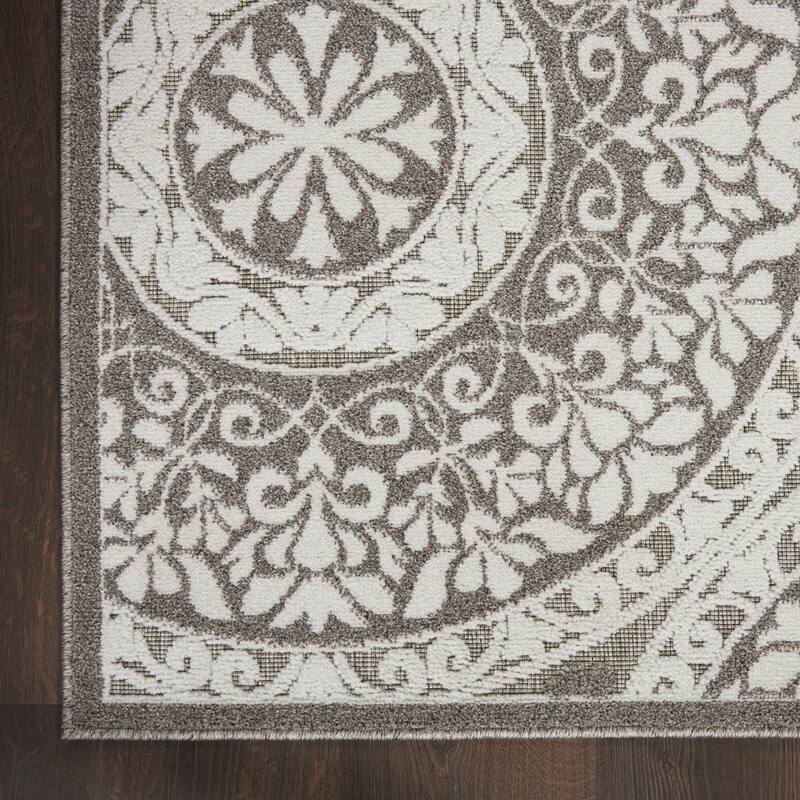 Nourison Calobra Boho Medallion Indoor Outdoor Area Rug