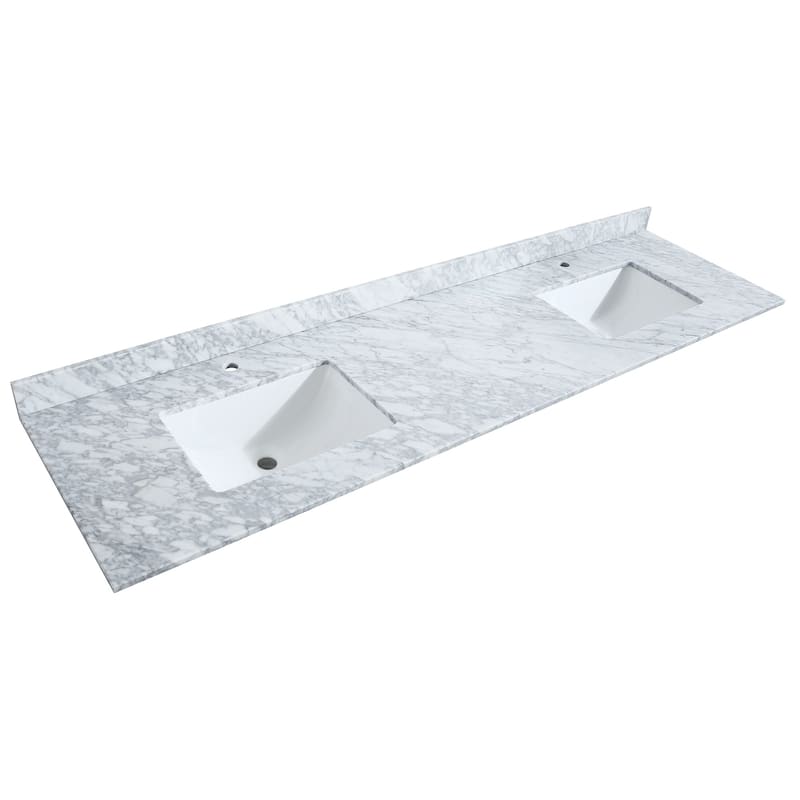 Wyndham Collection Avery 80" Free Standing Double Basin Vanity Set