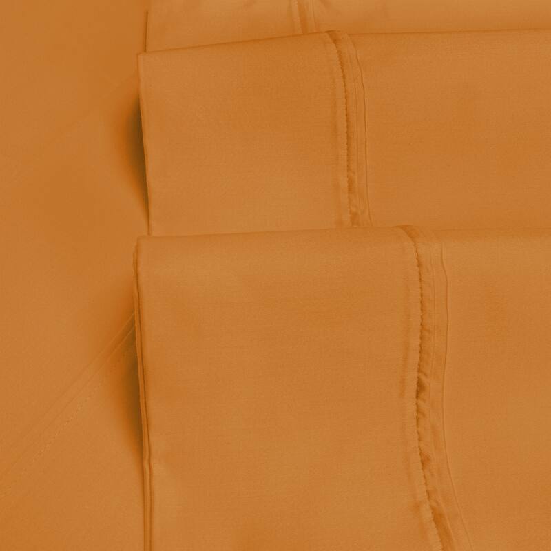 ﻿Superior 1200 Thread Count Egyptian Cotton Solid Bed Sheet Set