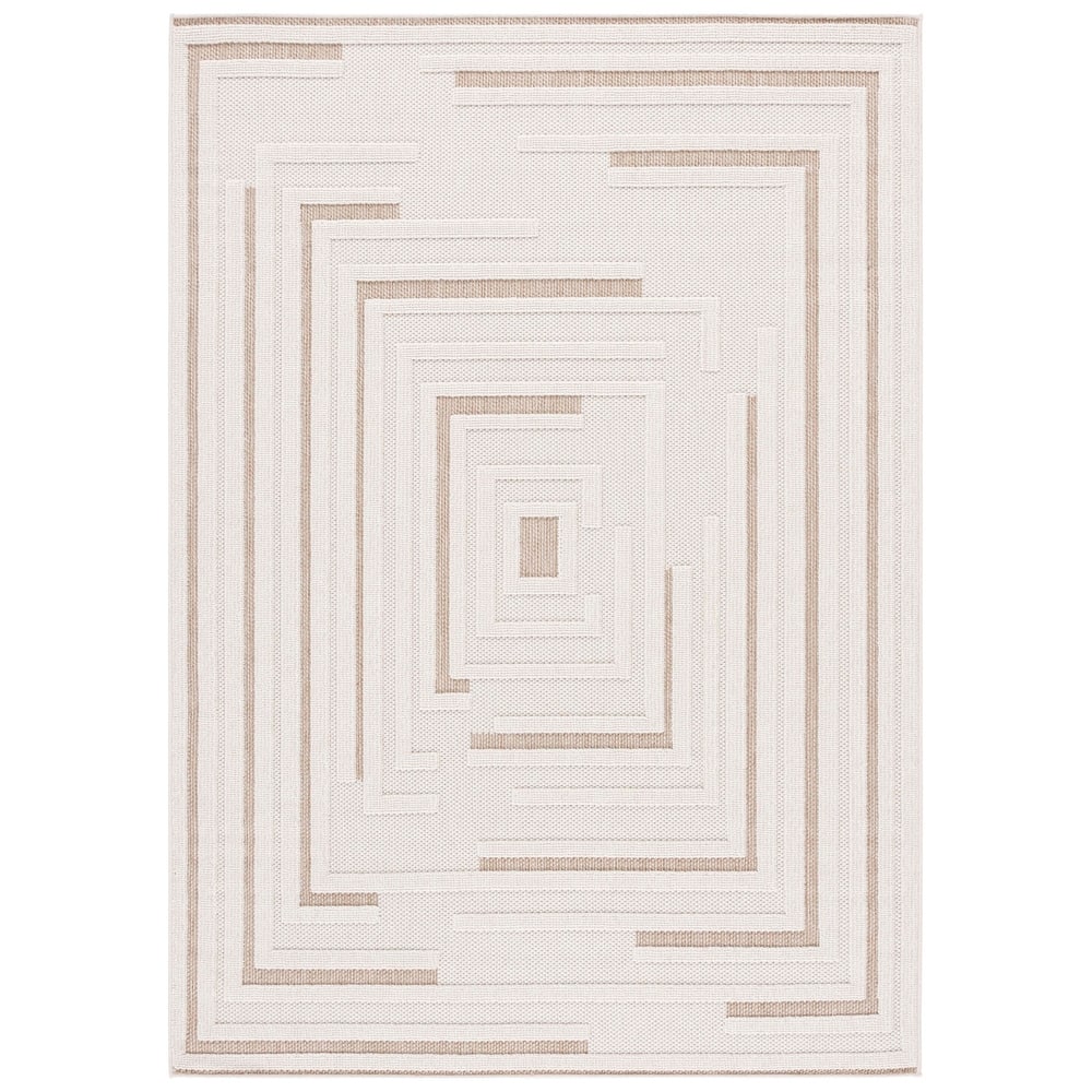 SAFAVIEH Global Jannet Indoor/Outdoor Washable Backyard Patio Rug