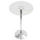 preview thumbnail 2 of 2, LumiSource 23-inch Clear Acrylic Adjustable Bar Table