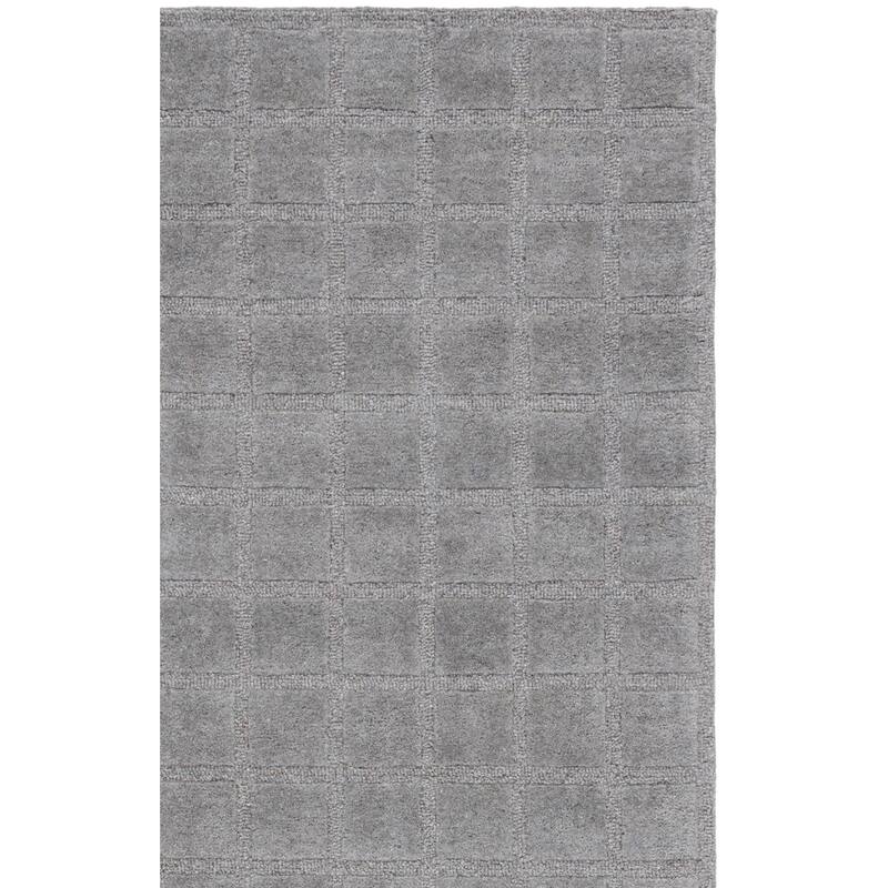 SAFAVIEH Handmade Genre Abstract Trellis Mid-Century Modern Wool Rug