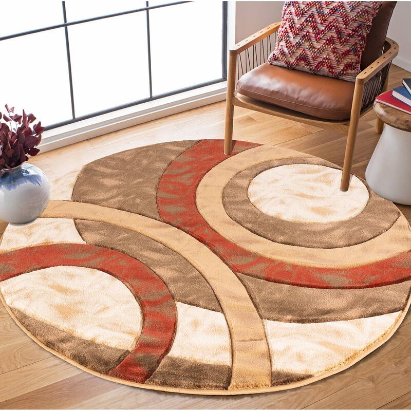 Orelsi Collection Abstract Area Rug