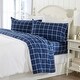 preview thumbnail 68 of 87, Great Bay Home Extra Soft Cotton Flannel Printed Bed Sheet Set