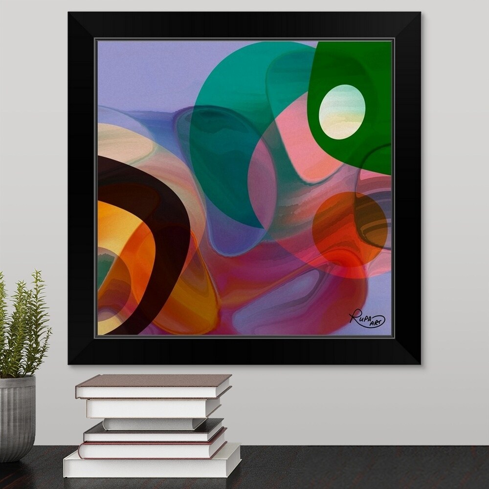 Shop Rupa Art Economy Framed Print With Standard Black Frame