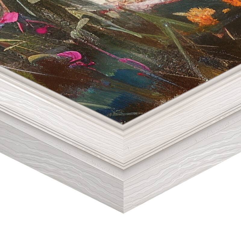 Masterpiece Art Gallery| Field of Flowers by Petals Prints Design - Framed Canvas Art Print
