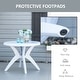 preview thumbnail 4 of 14, Outdoor Round Bistro Dining Table Table with Umbrella Hole for Bar, Garden