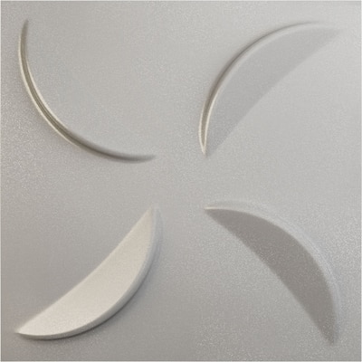 19 5/8"W x 19 5/8"H Pinwheel EnduraWall Decorative 3D Wall Panel