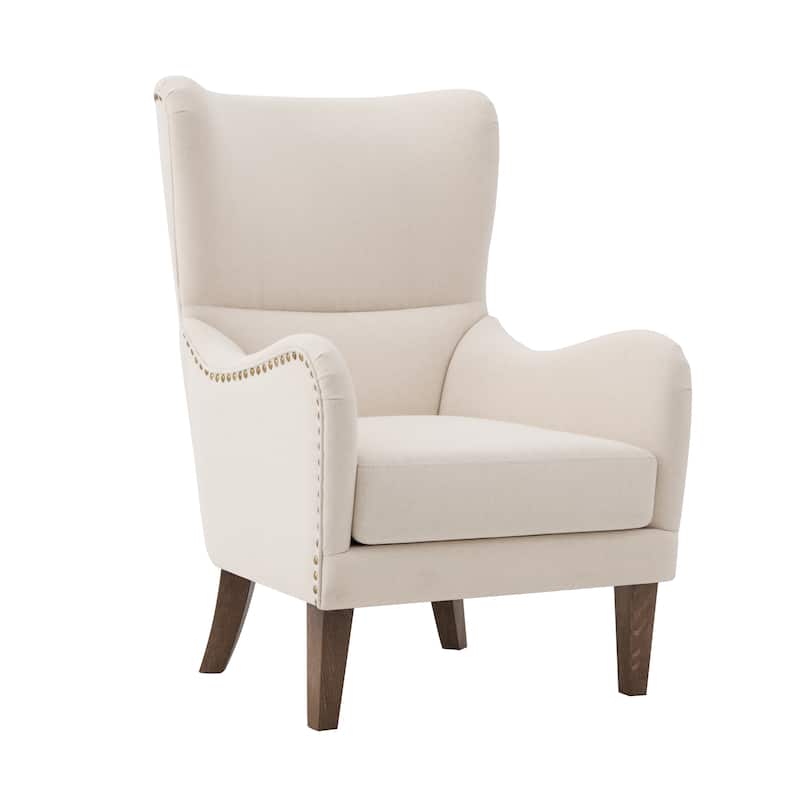 Christopher Knight Home Verend Wingback Microfiber Upholstery Accent Chair (Set of 2)