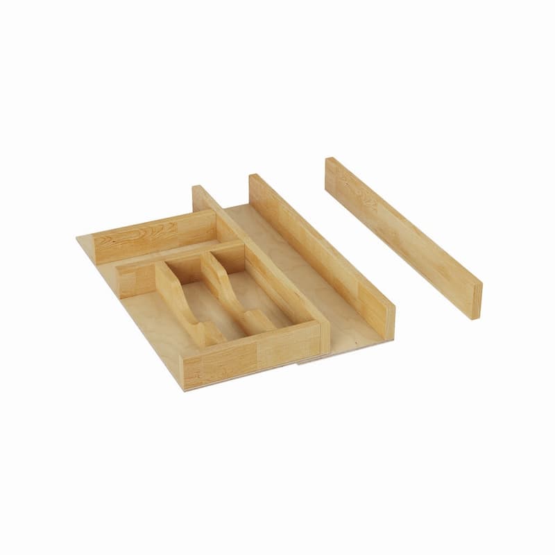 Hardware Resources DO Series 15 Inch Adjustable Cutlery Drawer Insert