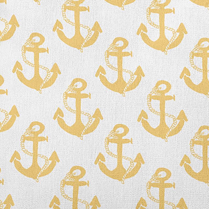 Anchor Pattern Indoor/Outdoor Throw Pillow