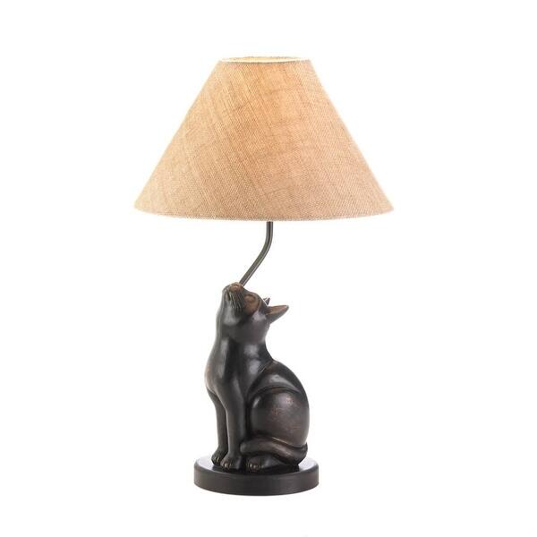 Shop Curious Cat Lamp Overstock 23620837