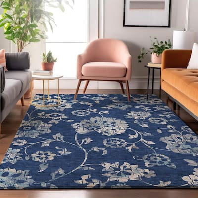 Premium Washable Super Soft Floral Whimsy Mayfield Rug