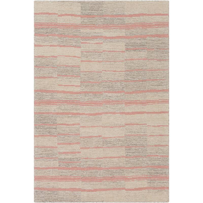 Livabliss Sierra Hand Tufted Geometric Wool Rug