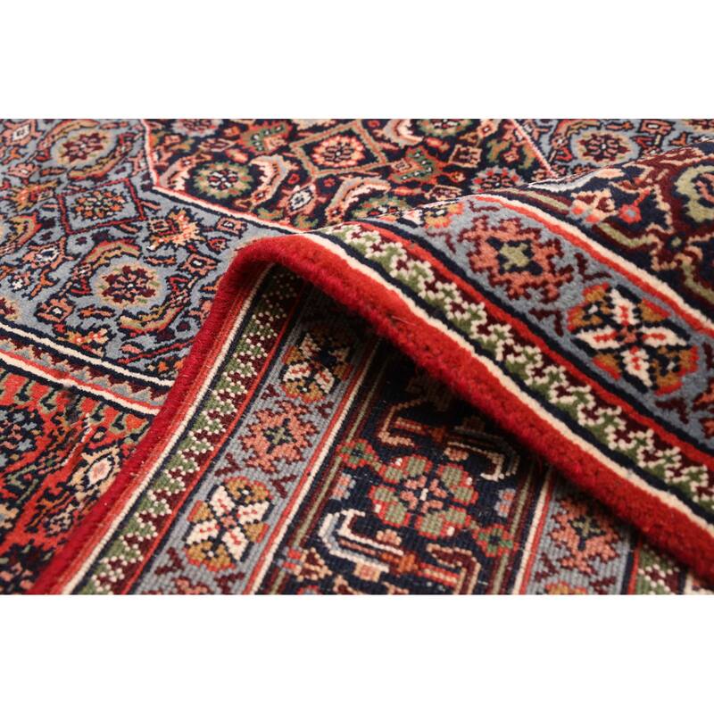 ECARPETGALLERY Hand-knotted Royal Mahal Red Wool Rug - 5'7 x 8'2